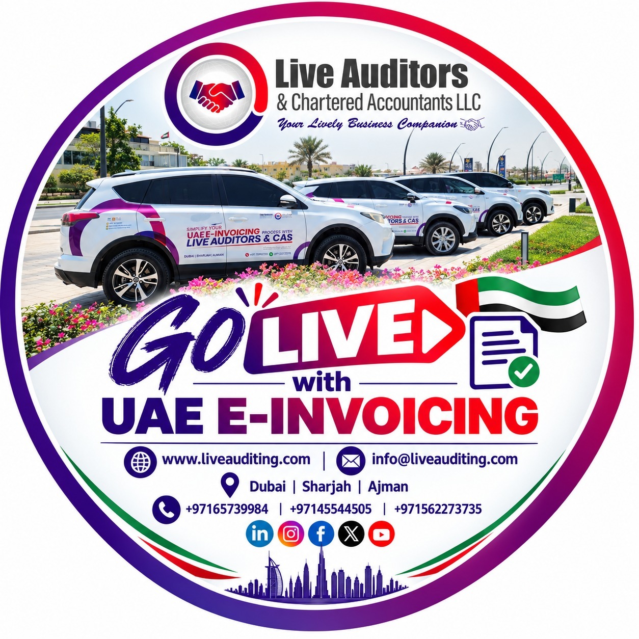 Go Live with UAE E-Invoicing