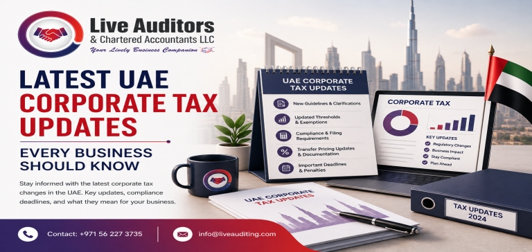 Latest UAE Corporate Tax Updates Every Business Should Know