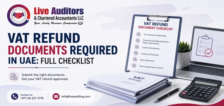 VAT Refund Documents Required in UAE Full Checklist.