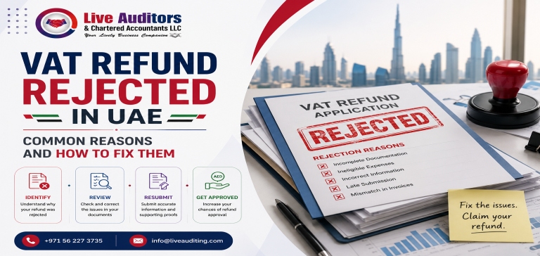 VAT Refund Rejected in UAE Common Reasons and How to Fix Them