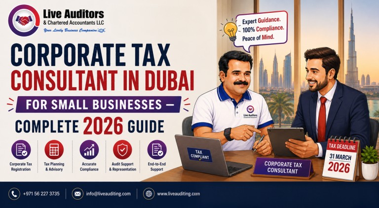 Corporate Tax Consultant in Dubai for Small Businesses — Complete 2026 Guide