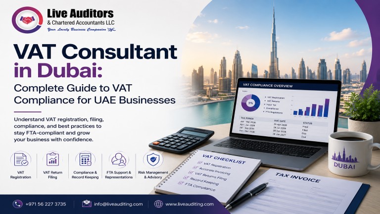 VAT Consultant in Dubai Complete Guide to VAT Compliance for UAE Businesses