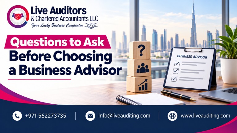 Business advisor in Dubai offering professional guidance for business growth, financial planning, and strategic decision-making.
